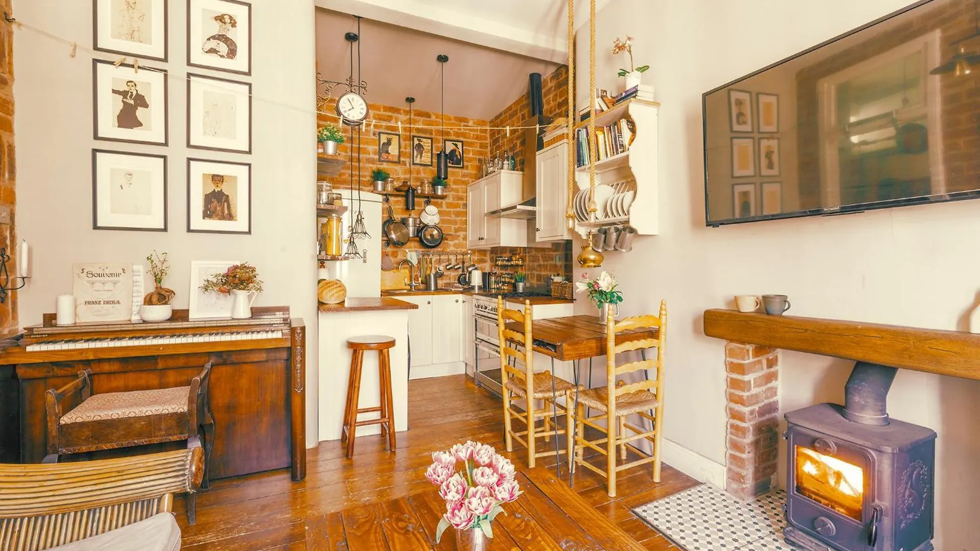 Charming City Centre Flat With Warmth & Character Lägenhet Edinburg